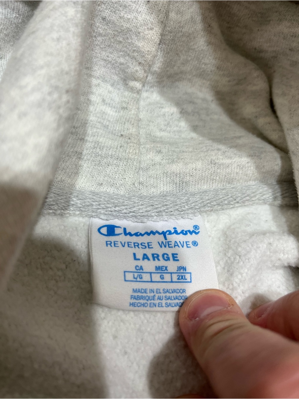 Vintage Champion MIT College Hoodie Grey & Maroon - Picture 8 of 8